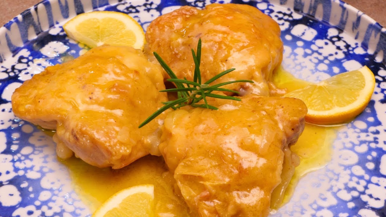 POLLO ALLA BIRRA E LIMONE IN PADELLA