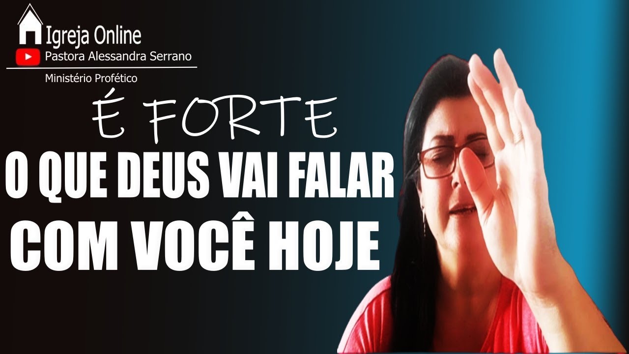 🔴É FORTE O QUE DEUS VAI FALAR COM VOCÊ HOJE: ELE TE ESCOLHEU PRA VENCER