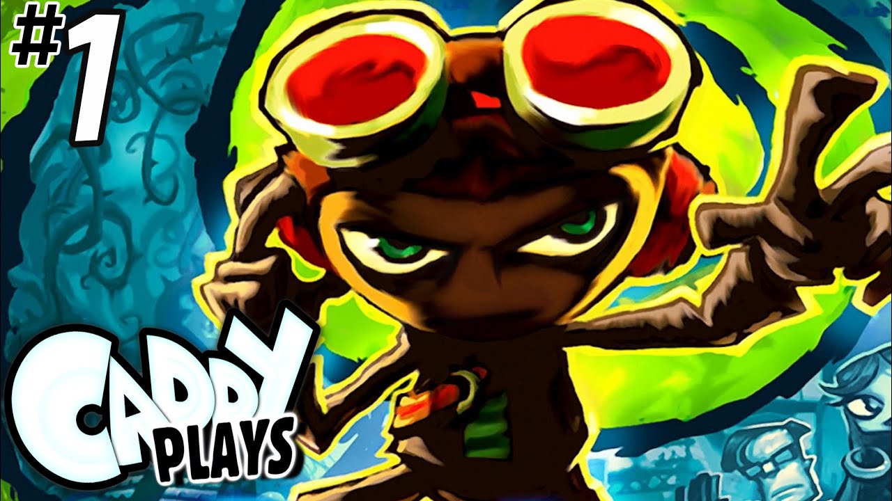 Caddy Plays Psychonauts [100% RUN] (Part 1)