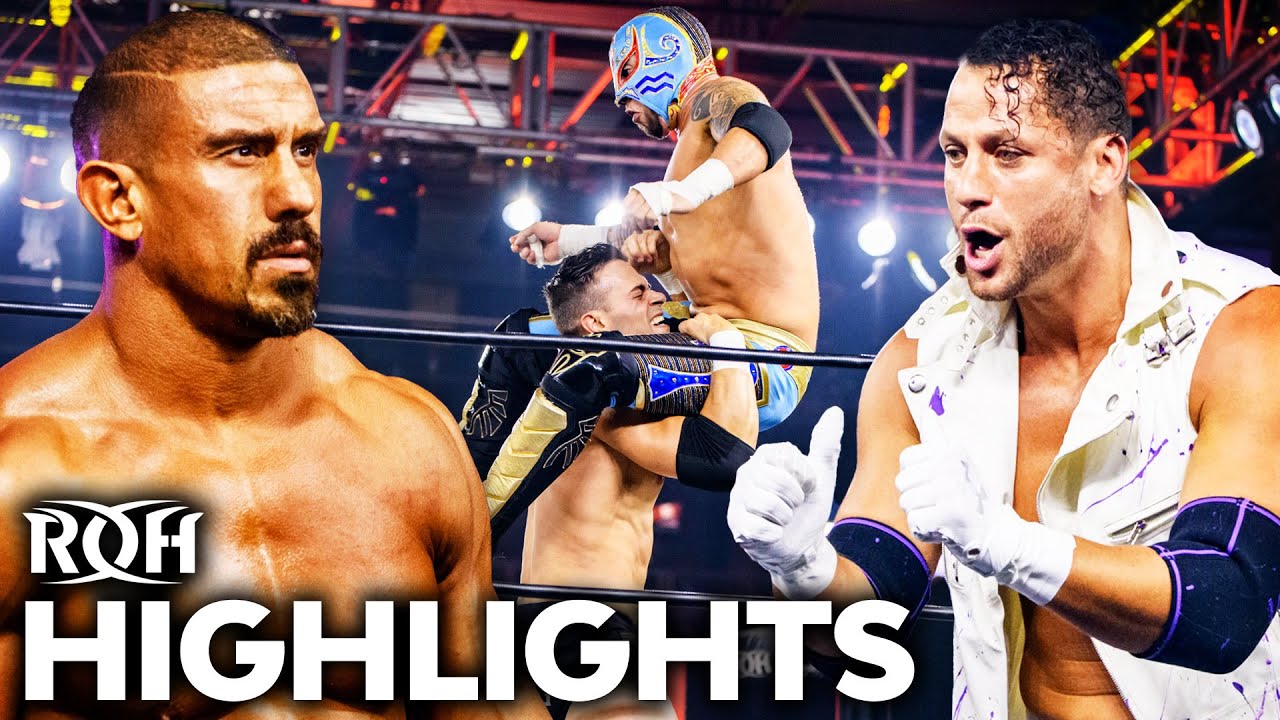 Wildcard Trick or Treat Tag Team Four-Corner Survival Match! ROH Highlights