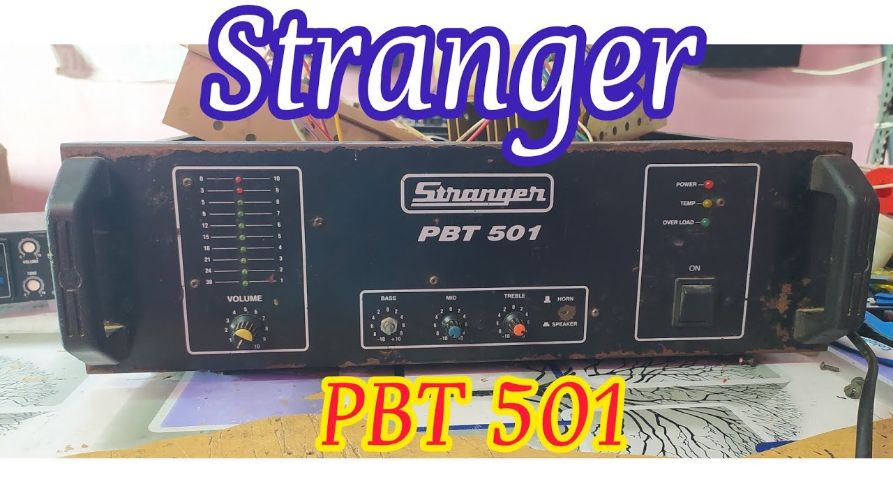 STRANGER PBT 501/ POWER AMP/ 500 WHAT/SERVICE/@vigneshelectronicsaudios6450