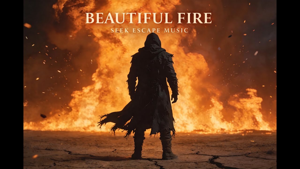 Beautiful Fire (Remix) — Deep House / Dark Progressive Trance (Official Lyric Video)
