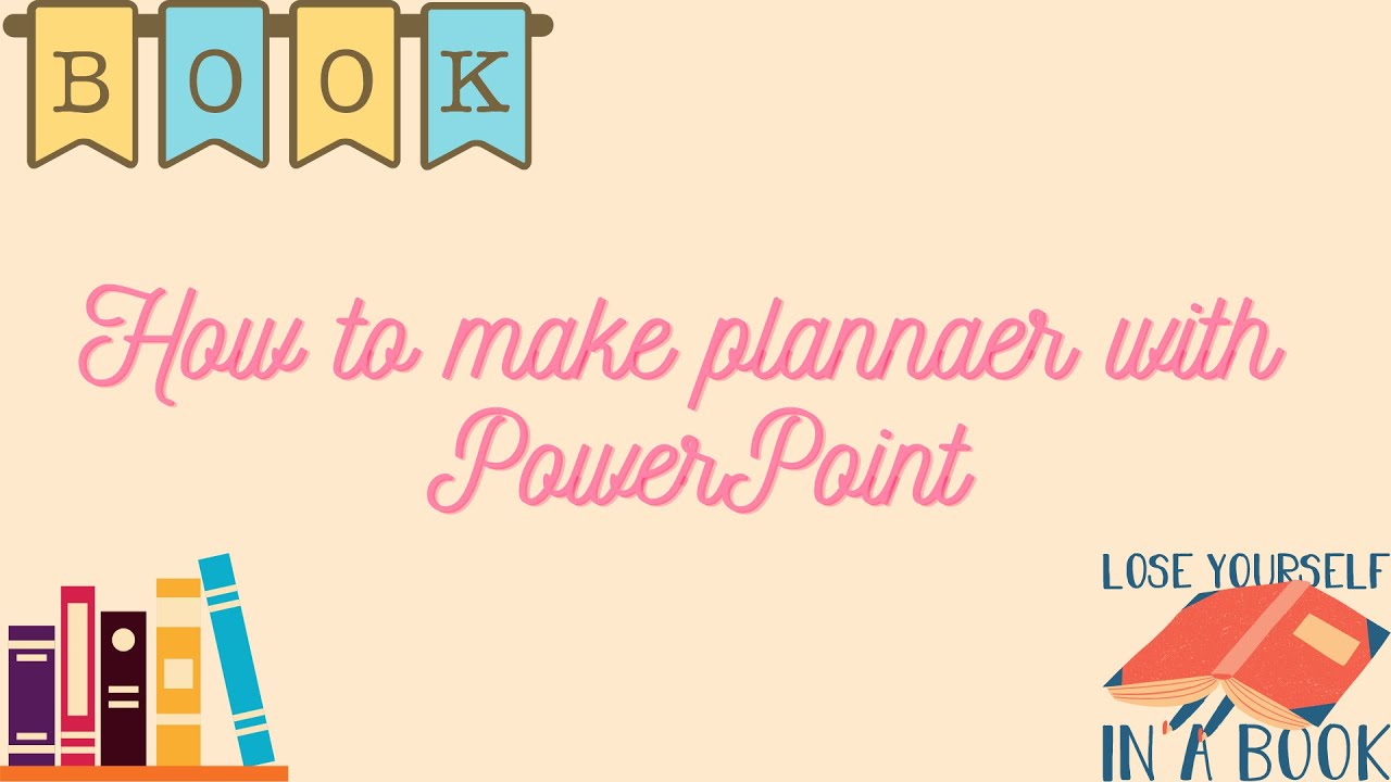 ็How to make Planner with PowerPoint