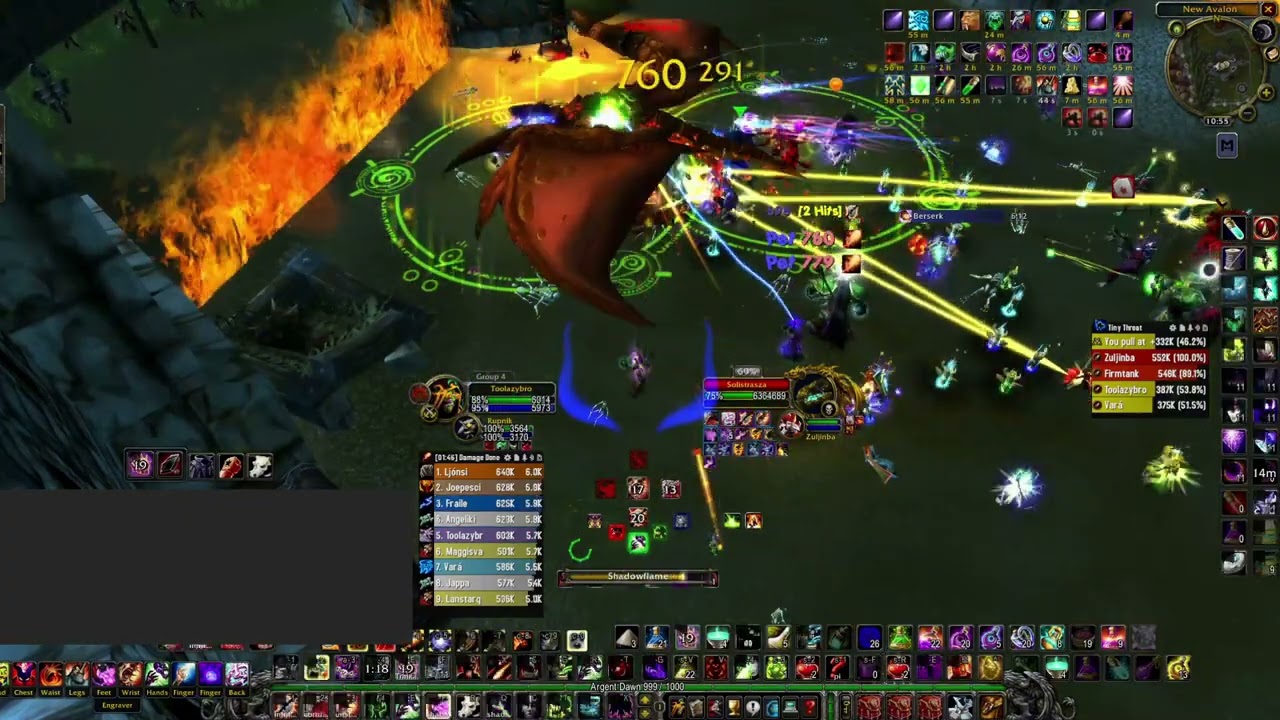 SoD Solastrasza 3rd boss NEW Scarlet Enclave RAID Affliction Warlock WoW Classic