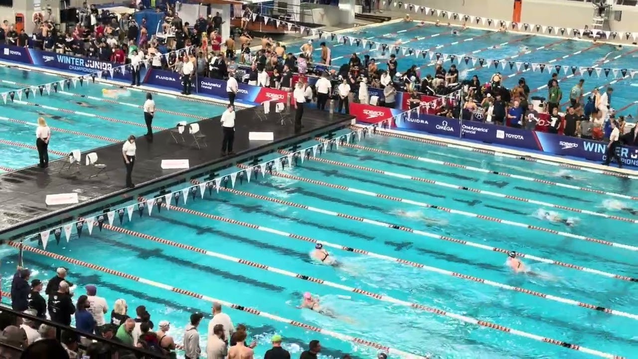 400 IM (SCY) – 4:24.49 | 2025 Speedo Winter Junior Nationals (West) | Lane 4