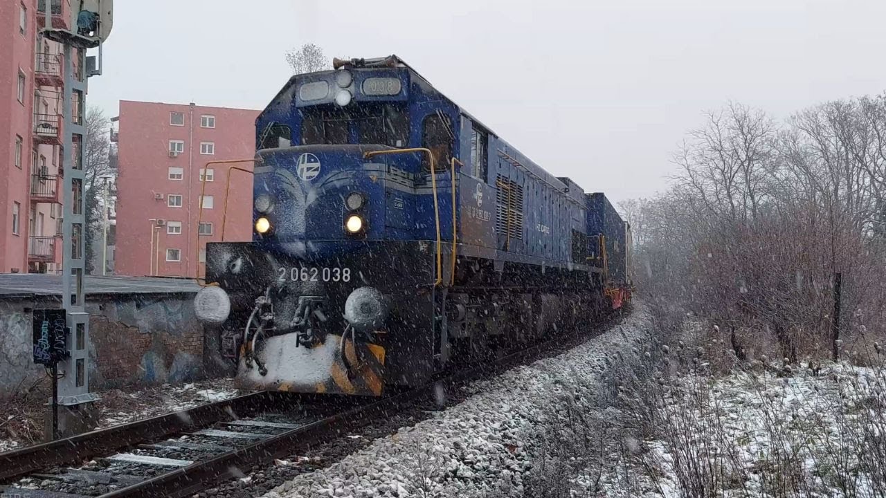Croatian Diesel Trains. Vlakovi u Osijeku 9