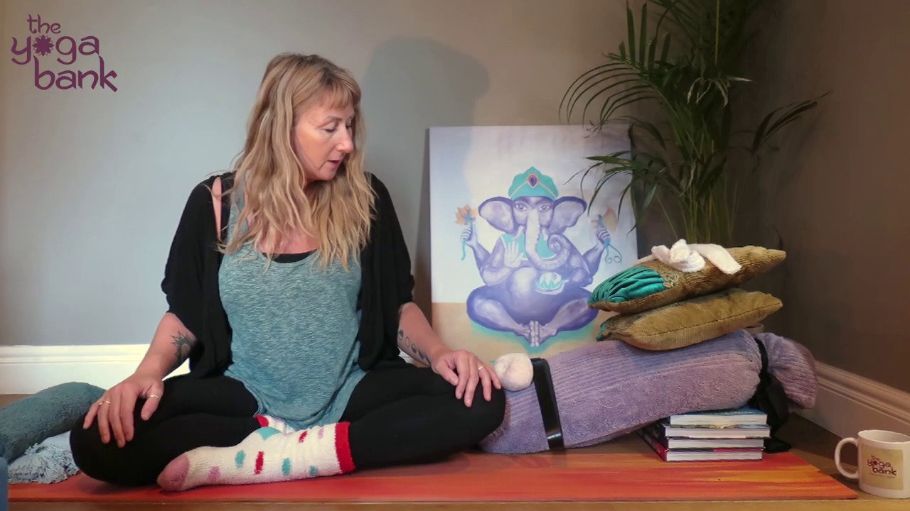 Improving Your Home Yoga Practice - DIY Yoga Props