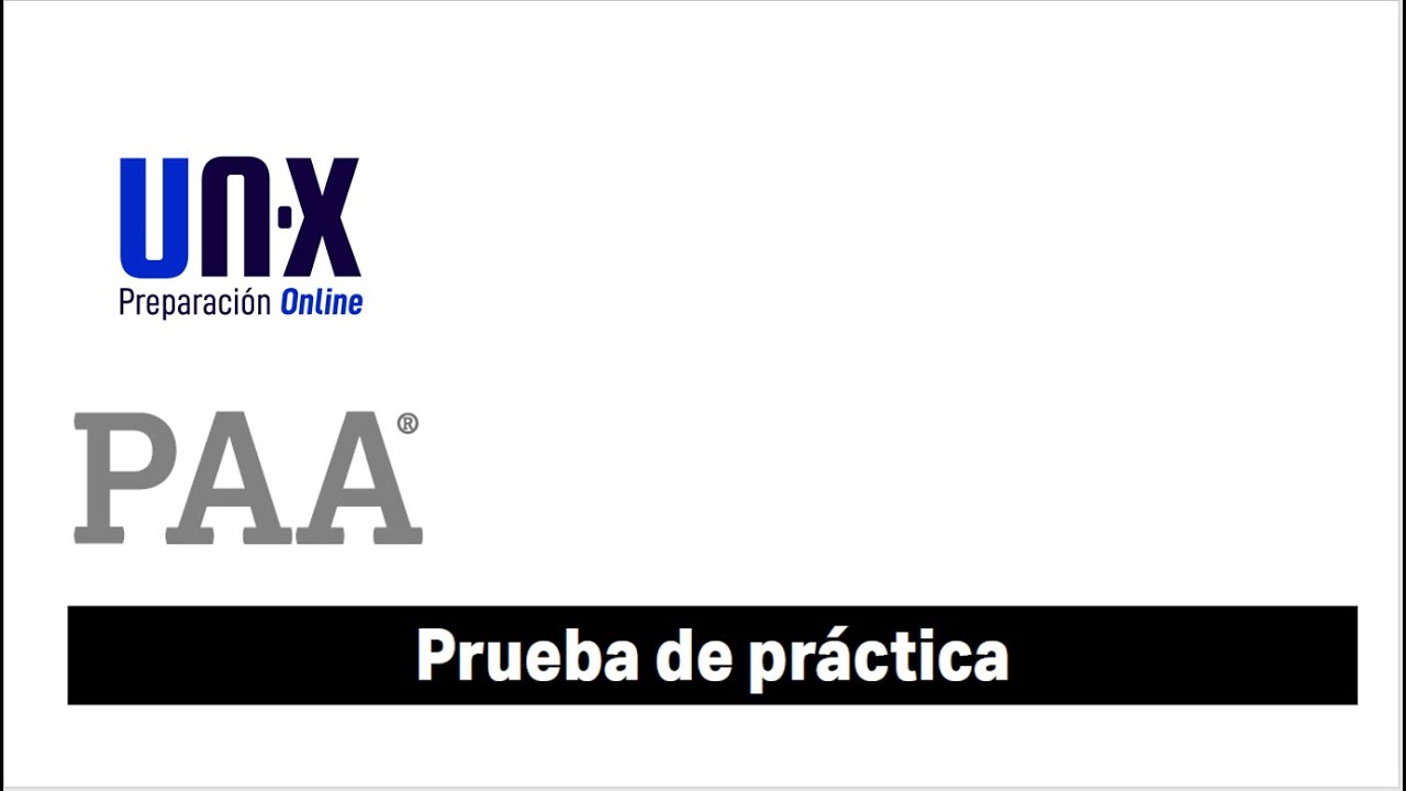 Prueba Práctica PAA 2022A- UNX - Pregunta 1 - 30 Matemáticas / UDG /ITESM / ITAM / UDEM