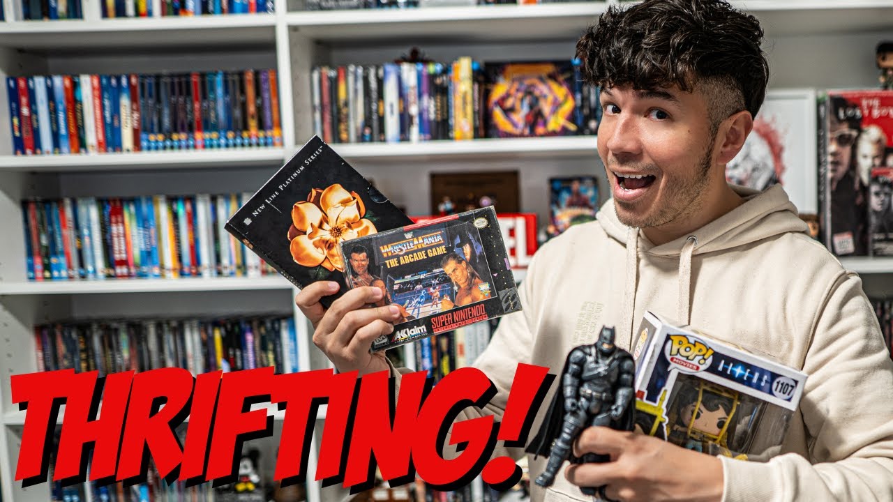 Thrifting Adventures | Funko Pops, Retro Toys, DVD Haul & More!