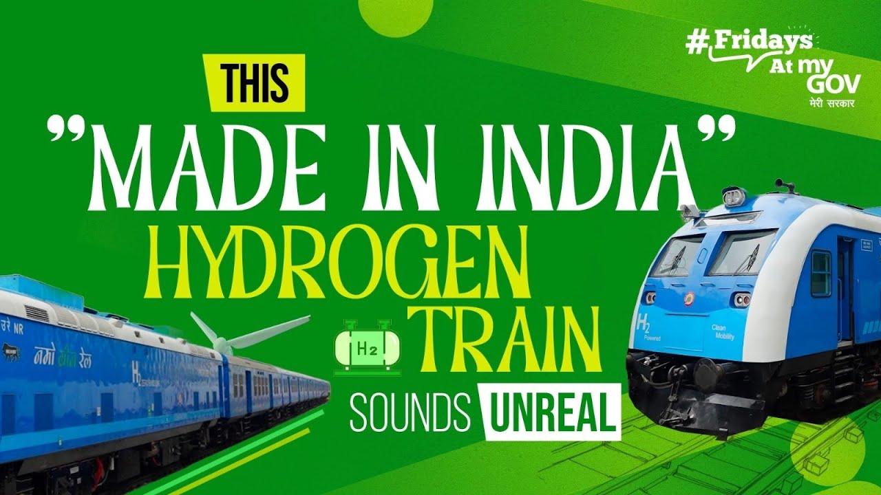India's First Hydrogen Train Is Here — And It's Zero Emission