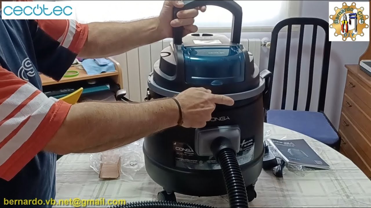 CECOTEC Aspirador a bateria Conga Rockstar 2000 Wet&Dry Liberty 200W. Solidos y liquidos.