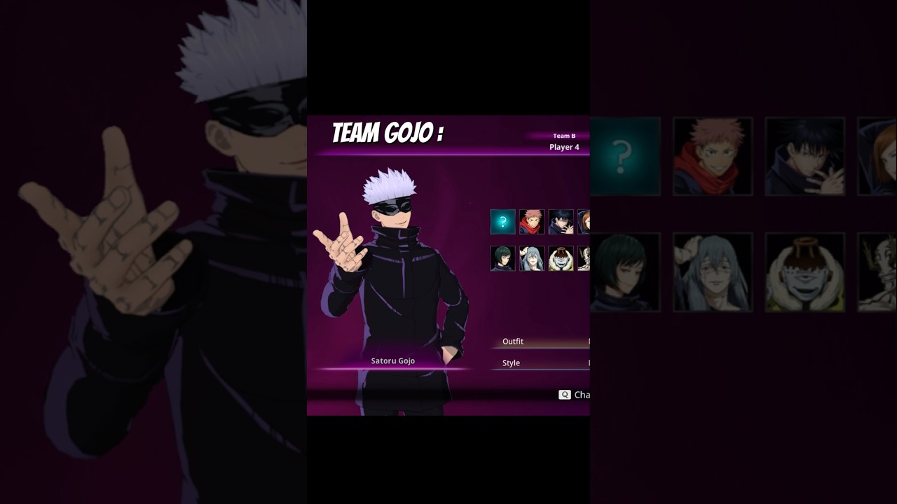 Team Gojo  vs Team Sukuna !!