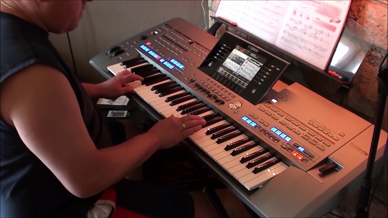 Ai se eu te pego - Michel Telo (cover by DannyKey) on Yamaha keyboard Tyros5