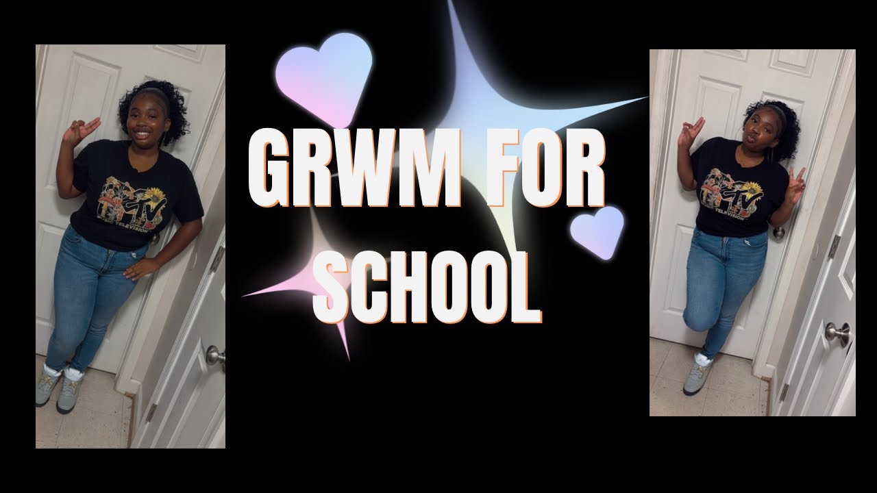 Grwm for school #grwmkenzie #grwm #kenziegrwm #thebuttercremequeen #grwmforschool 