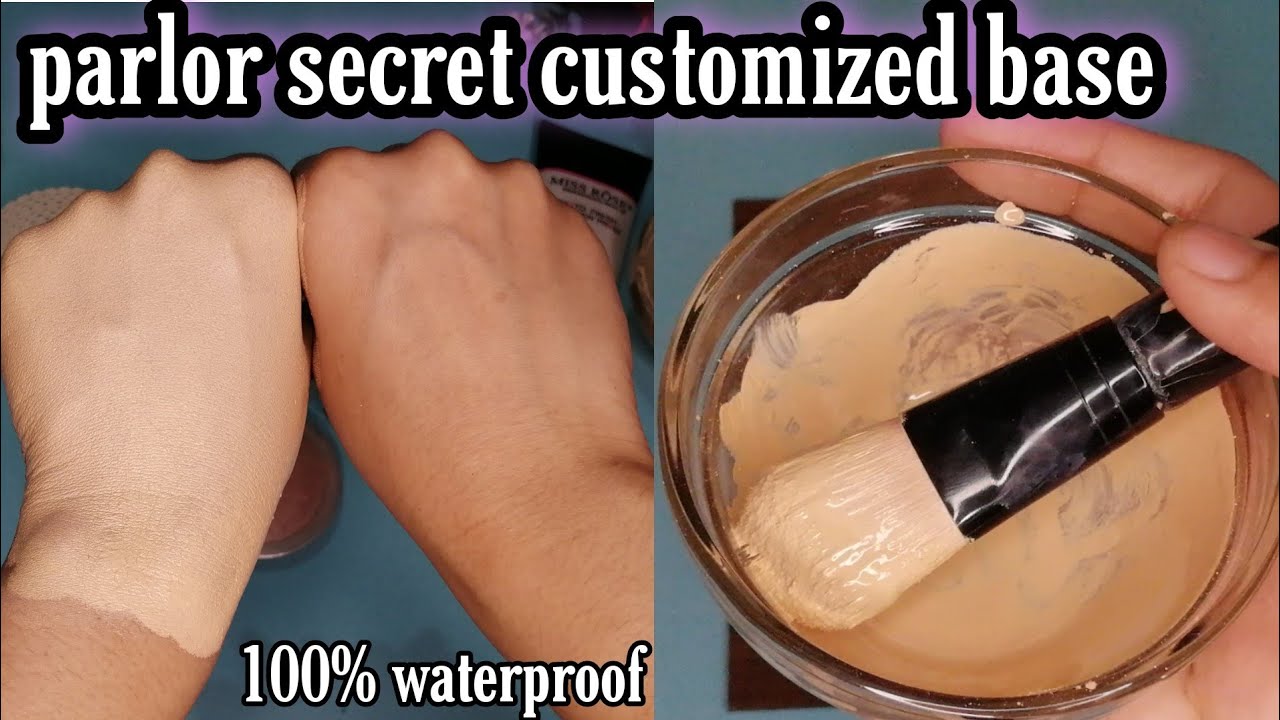Parlour Secret HD bridal base  ||customized secret base ||perfect makeup base|