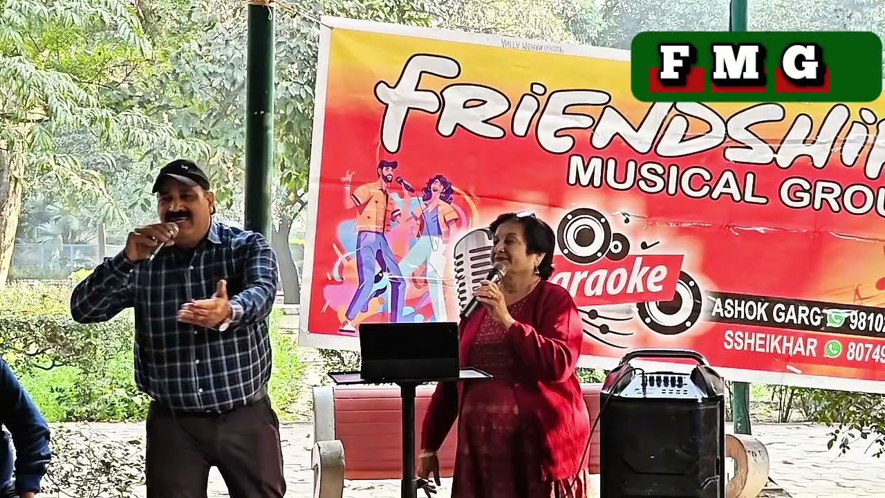 District Park Pitampura #karaoketrack #musiclover #bollywoodsongs #india 