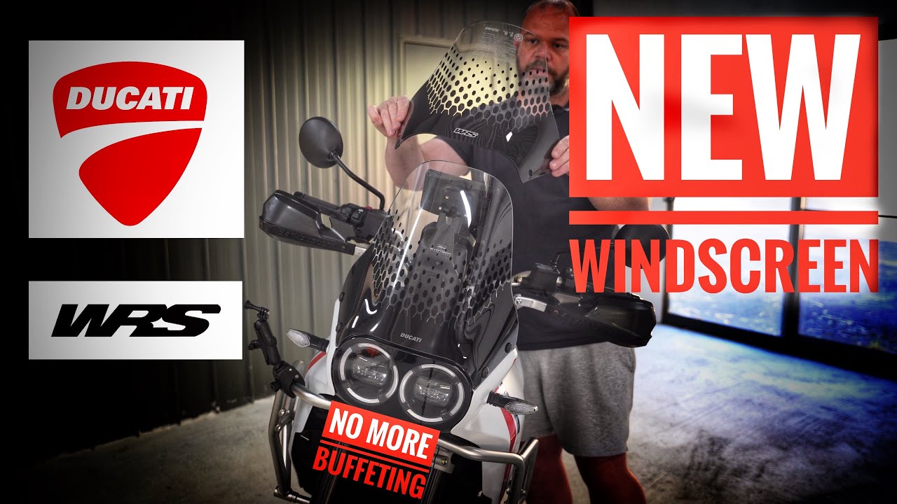 Ducati Desert X | WRS Enduro Windscreen |