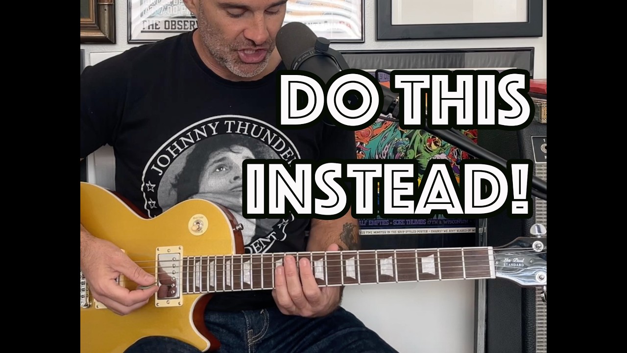 Stop Playing BORING Punk Rhythm Guitar!