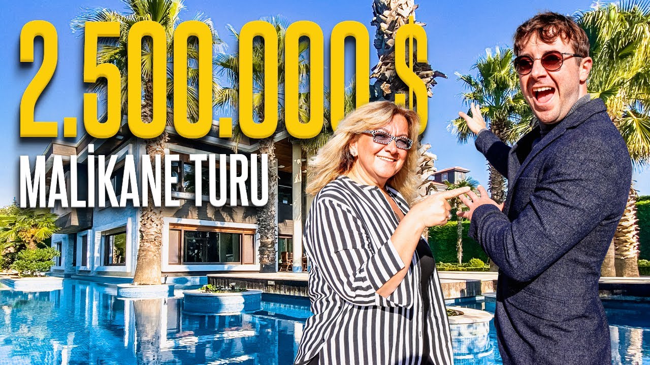 Beverly Hills'te Değil İstanbul'da Lüks Malikane Turu | (Çekiliş!)