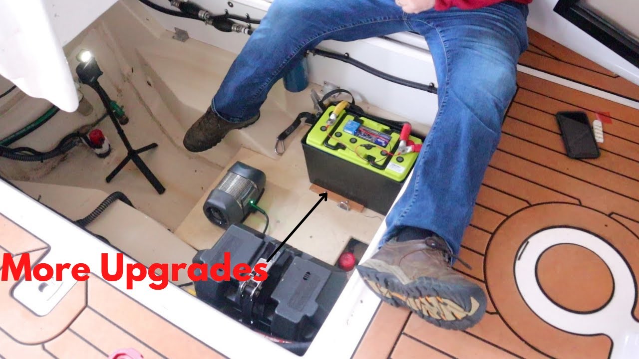 MORE UPGRADES? WHAT IS HE DOING NOW/on our Ranger Tug R27OB