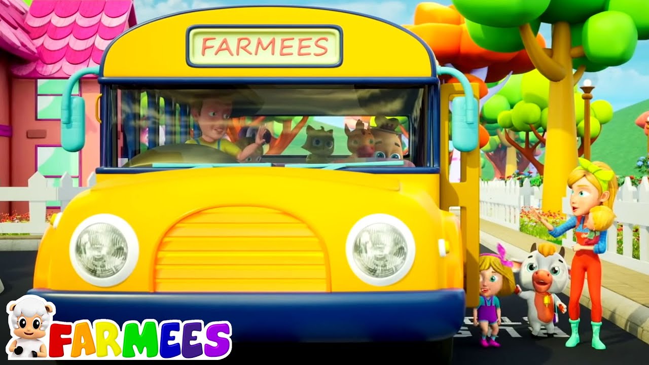 R&auml;der auf dem Bus Mitsinglied und Andere Kinderreime f&uuml;r Kinder