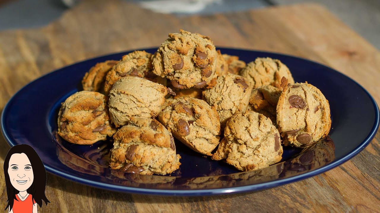 Gluten Free Peanut Butter Chocolate Chip Cookies - Easy Vegan Baking Recipe!