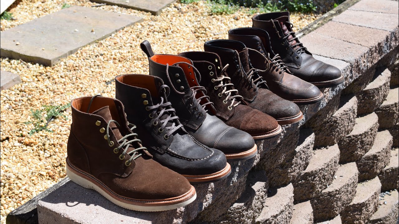 All my Textured Brown Boots (Roughouts, Suedes, Waxed Flesh, & more)!!!
