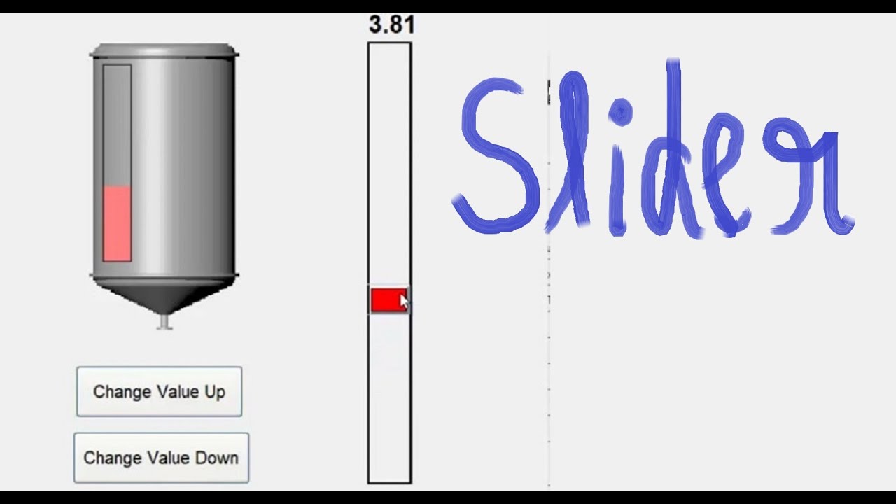 Citect SCADA Creating Project How to Use Slider Option