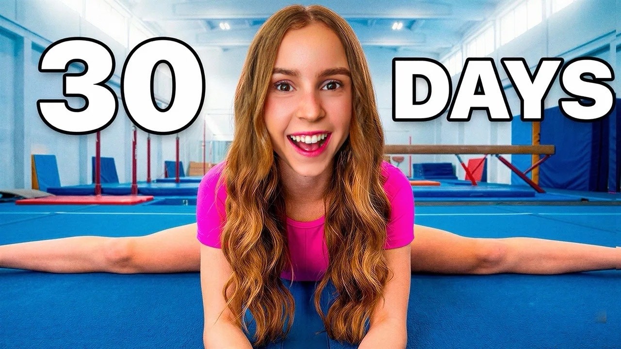 Surviving 30 DAYS in a GYMNASTICS GYM | Anna McNulty