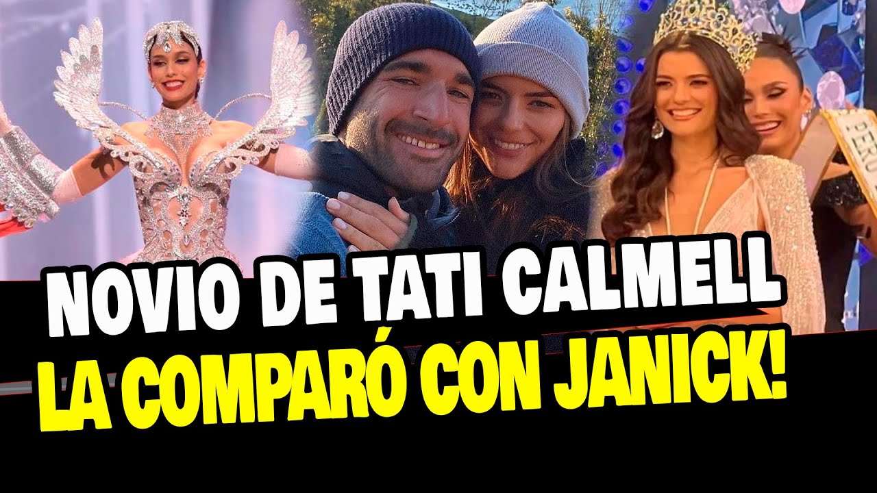 NOVIO DE TATIANA CALMELL LA COMPARA CON JANICK MACETA "SI ELLA PUDO TU TAMBIÉN"