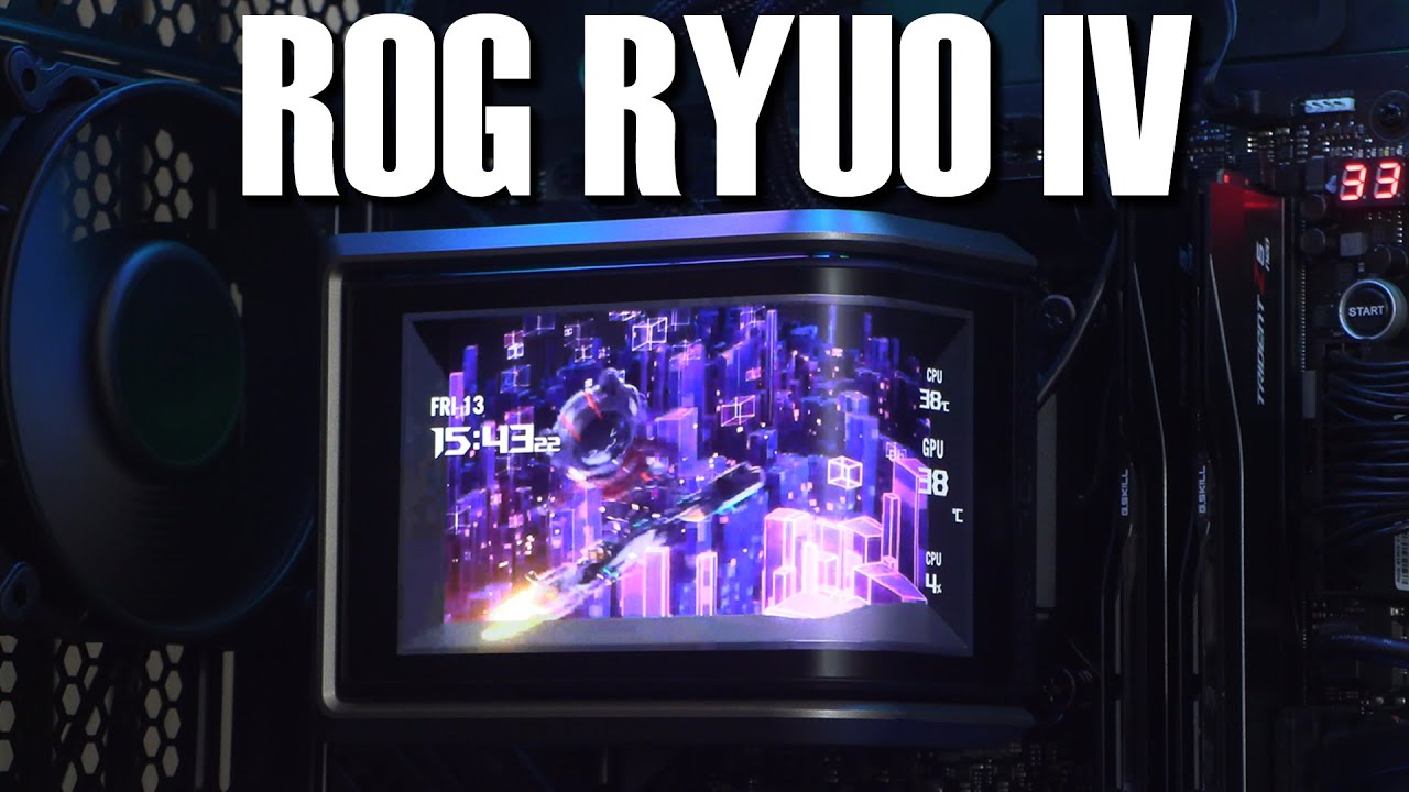 Asus ROG Ryuo IV SLC CPU Water Cooler Review