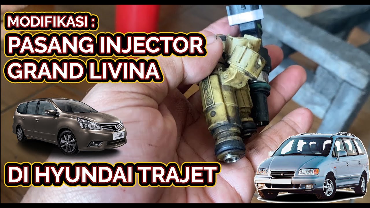 BEGINI KALO HYUNDAI TRAJET CVVT DI PASANGIN INJECTOR NISSAN GRAND LIVINA, AUTO IRIT PARAH