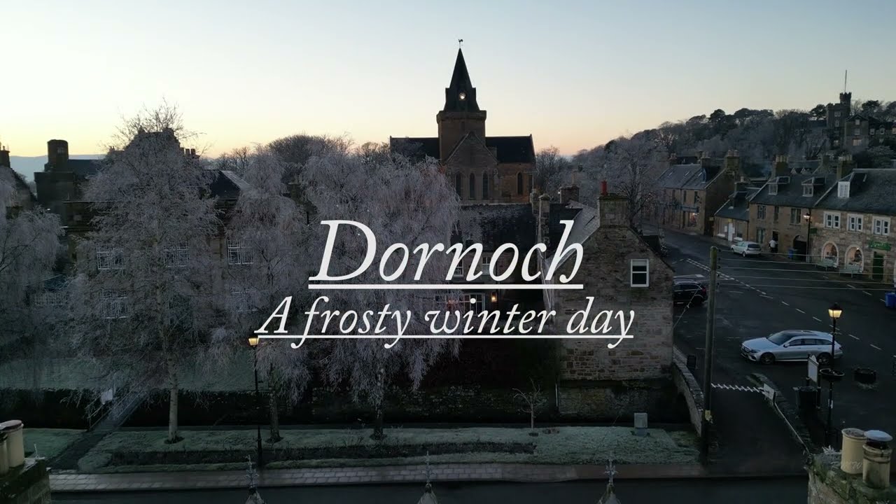 Dornoch, Sutherland ~ A frosty winter day
