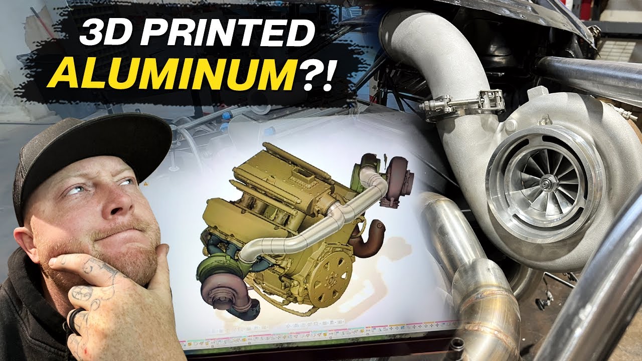 3D Printed Turbo Piping for 4,000 HORSEPOWER?!