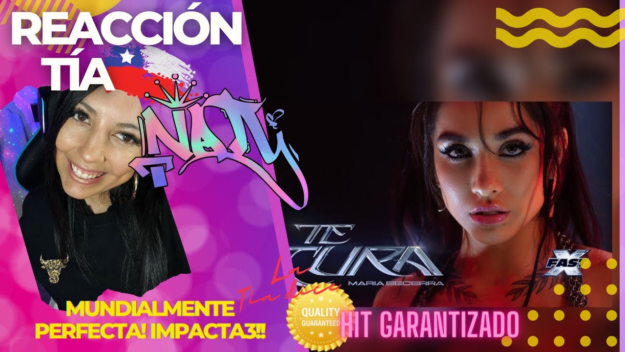 REACCIÓN - Maria Becerra - TE CURA (FAST X Soundtrack) | Official Video