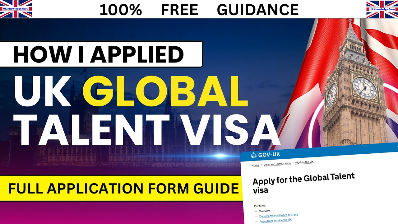 Как подать заявку на британскую визу Global Talent Visa | Условия подачи заявки по ускоренной про...