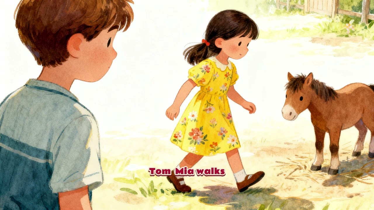 Tom and Mia Learn to Listen | Kids Moral Story at the Farm