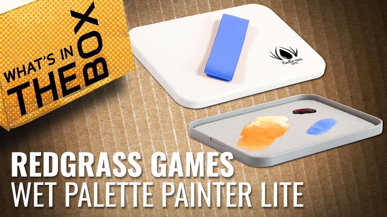 Unboxing: Wet Palette - Painter Lite | RedGrass Games