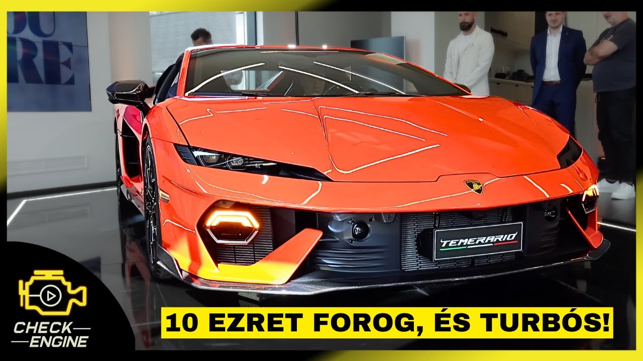 Meddig bírja majd ez a motor?! 😱😱😱Itt az új 900 lóerős Lambo - CE Sztori