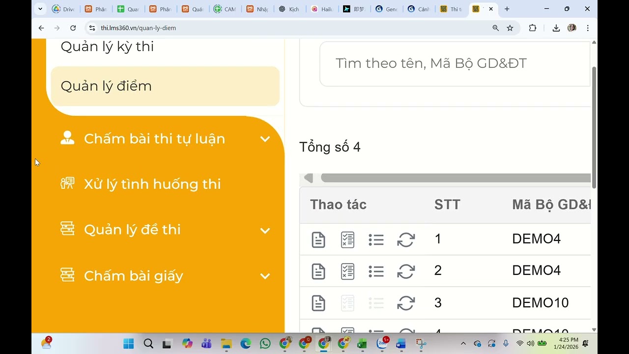 01  Huong dan dang nhap va su dung cac chuc nang TEST360