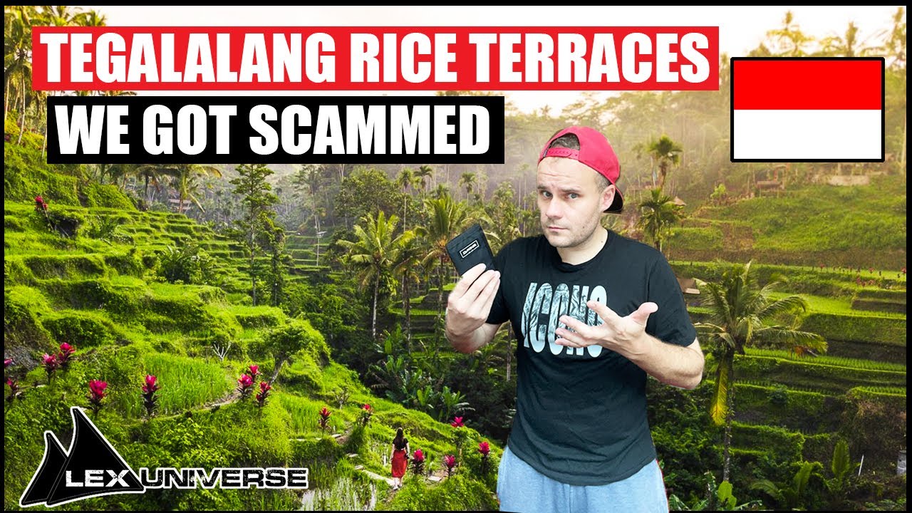 We Got Scammed on Bali (Visiting Tegalalang Rice Terraces)