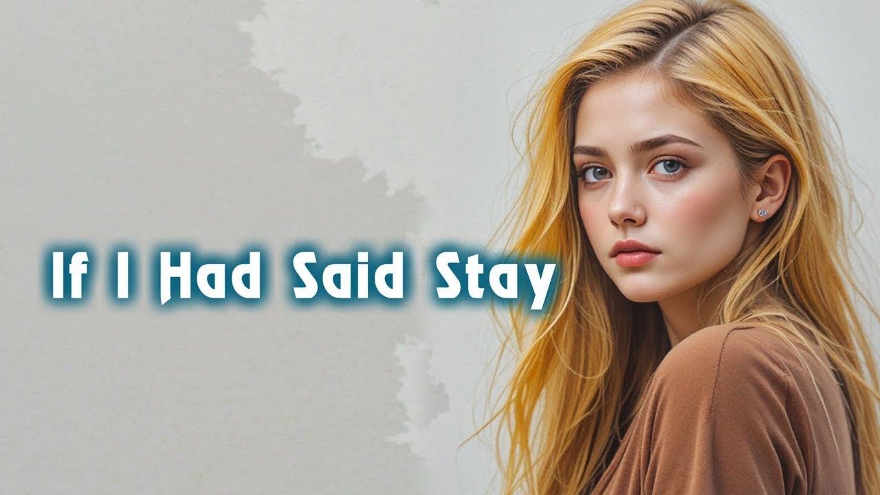  If I Had Said Stay 💔[Lyrics] English Sad Song 🎶 | Aelita Melody