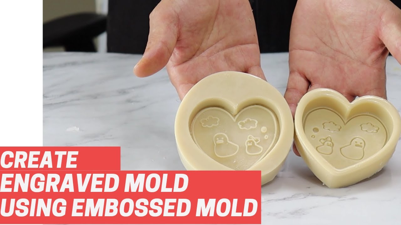 양각 몰드로 음각 몰드 만들기ㅣ Create engraved mold using embossed mold ㅣ 앵글띵 Anglething