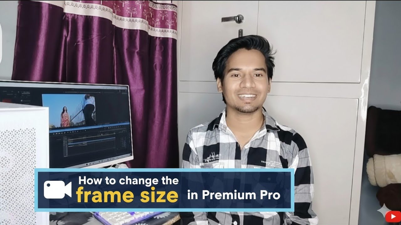 How to change the frame size in premium Pro 