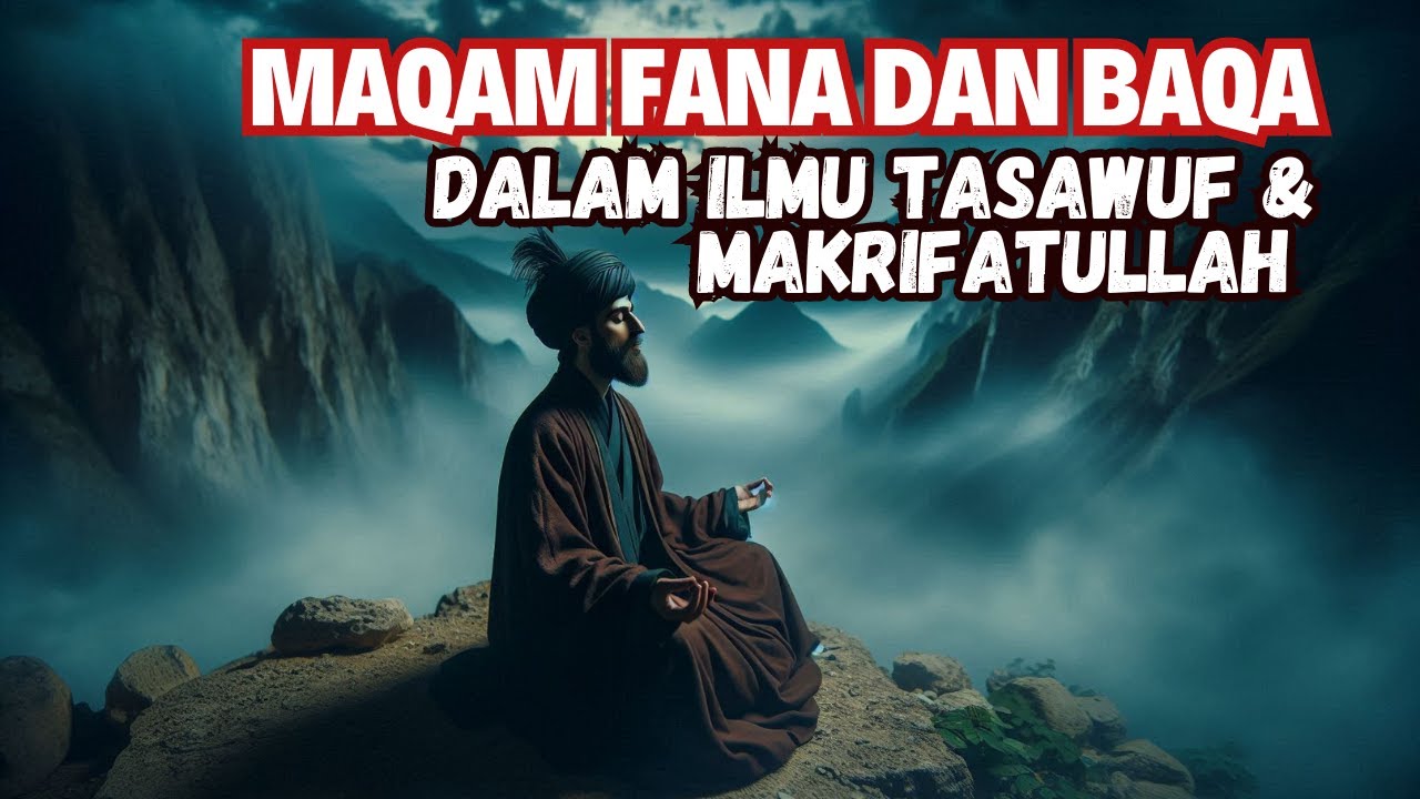 MAQAM FANA DAN BAQA, DALAM ILMU TASAWUF DAN MAKRIFATULLAH