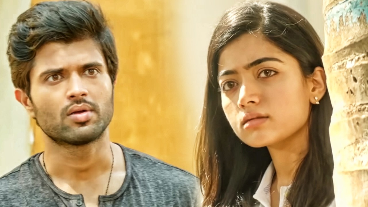 विजय देवरकोंडा और रश्मिका दोनों एक दुसरे को देखके चौंक गए l Dear Comrade Movie Best Scene