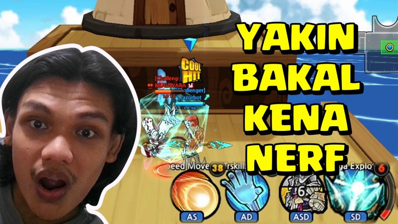 Hero paling ngulur di kasi fall damage Alpha jadi broken Lost Saga Origin