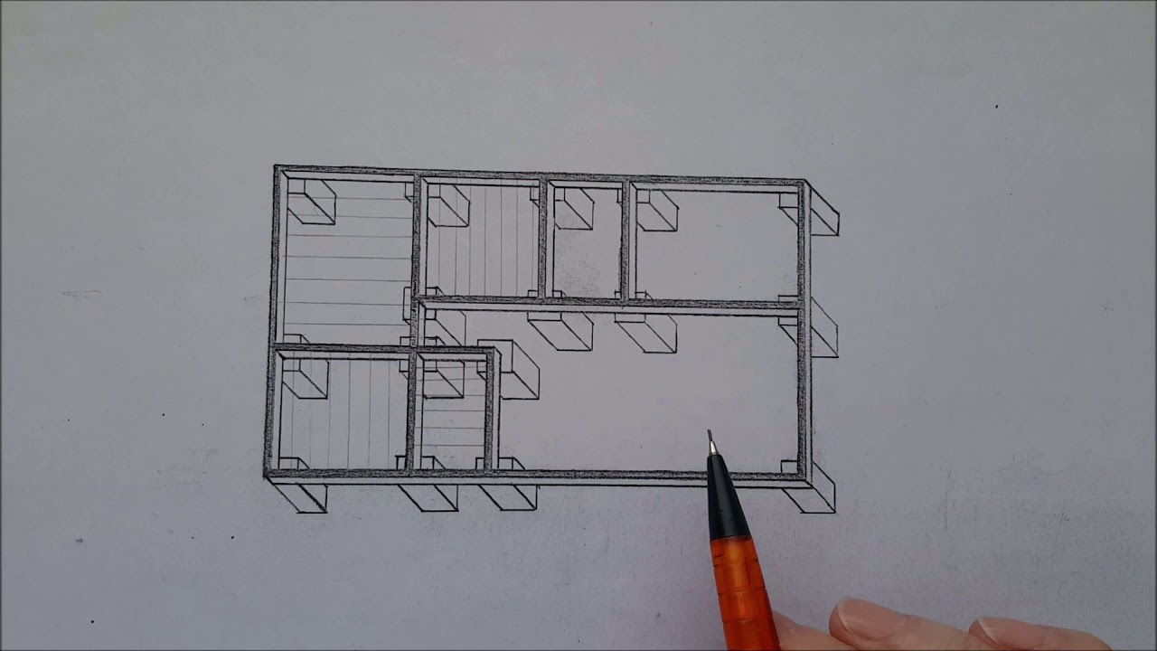 INTERPRETACIÓN DE PLANOS   -  EJES. Tutoriales de arquitectura.