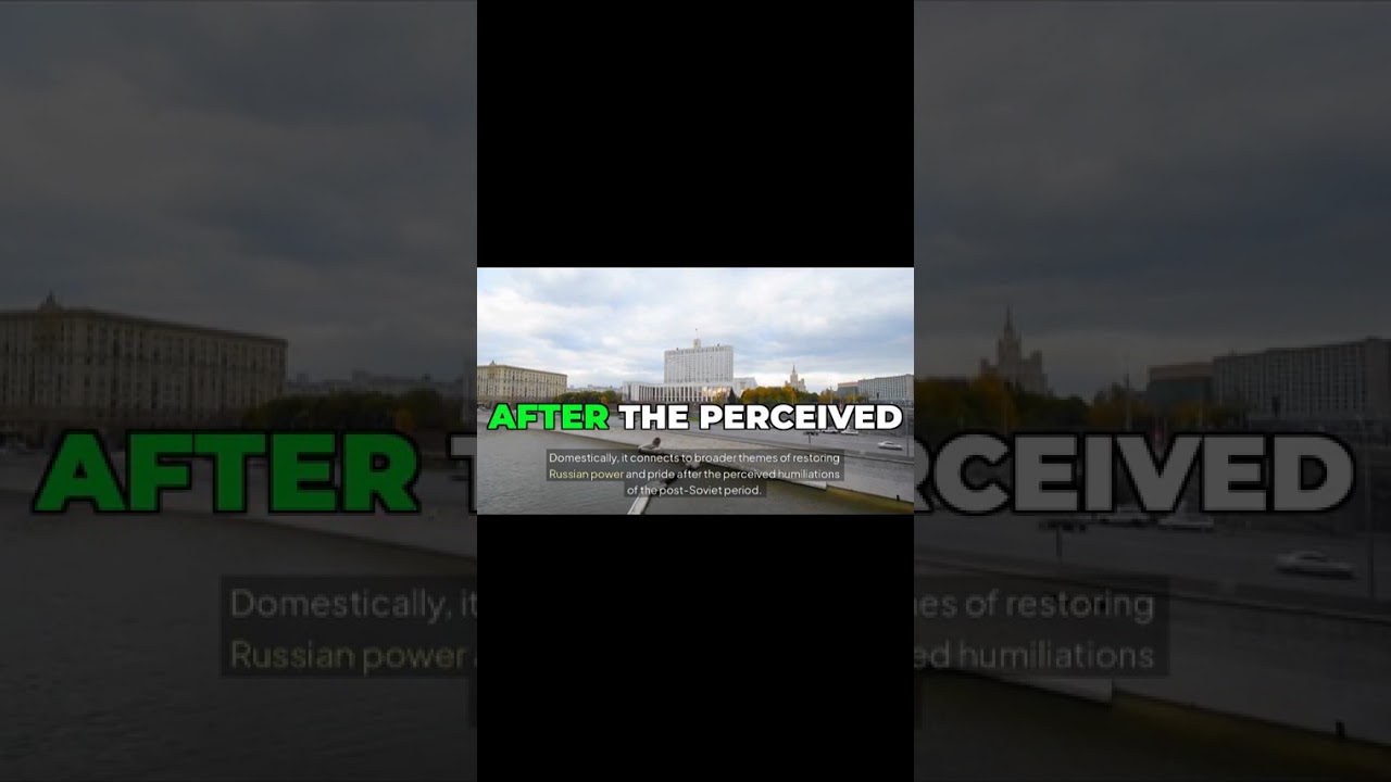 Putin&rsquo;s Arctic Strategy REVEALED! #shorts #arcticstrategy