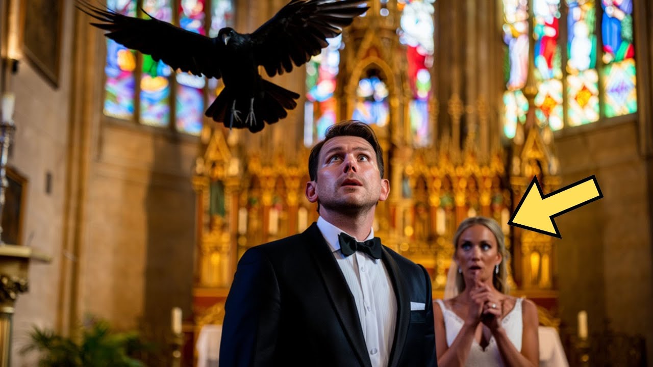 Millonario abandona el altar después de que o CUERVO revelara el secreto macabro de la novia...
